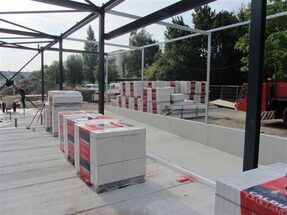 Handzame kalkzandsteen lijmwerk | Aldi Vlaardingen